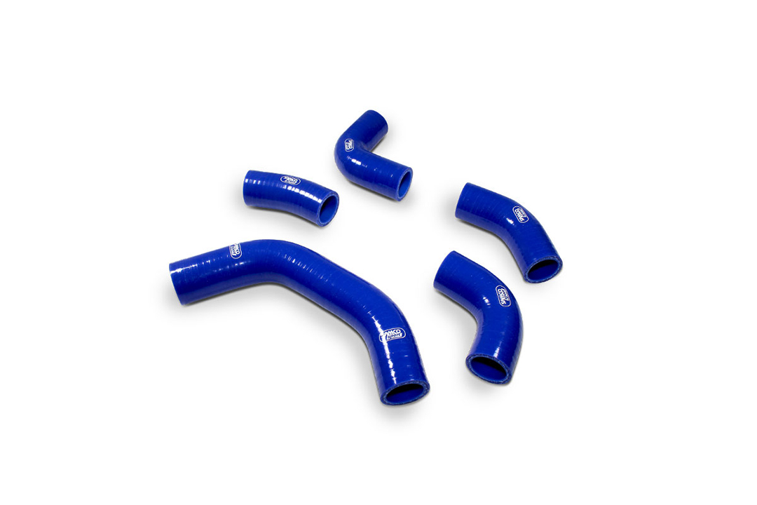 SAMCO SPORT Silicone Hose Kit OEM Design blue for Kawasaki ZX10R Ninja ZX10RR Ninja model year 2021-2024
