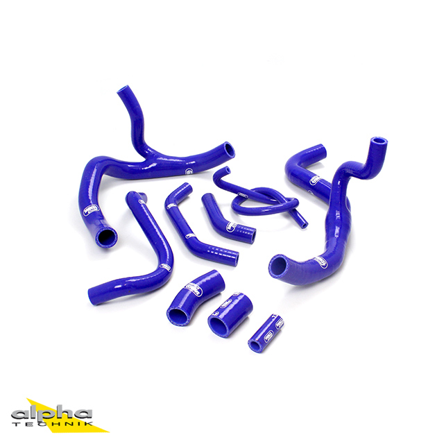 SAMCO SPORT silicone hose kit only for HRC-radiatorr blue for Honda CBR1000RR model year 2008-2011