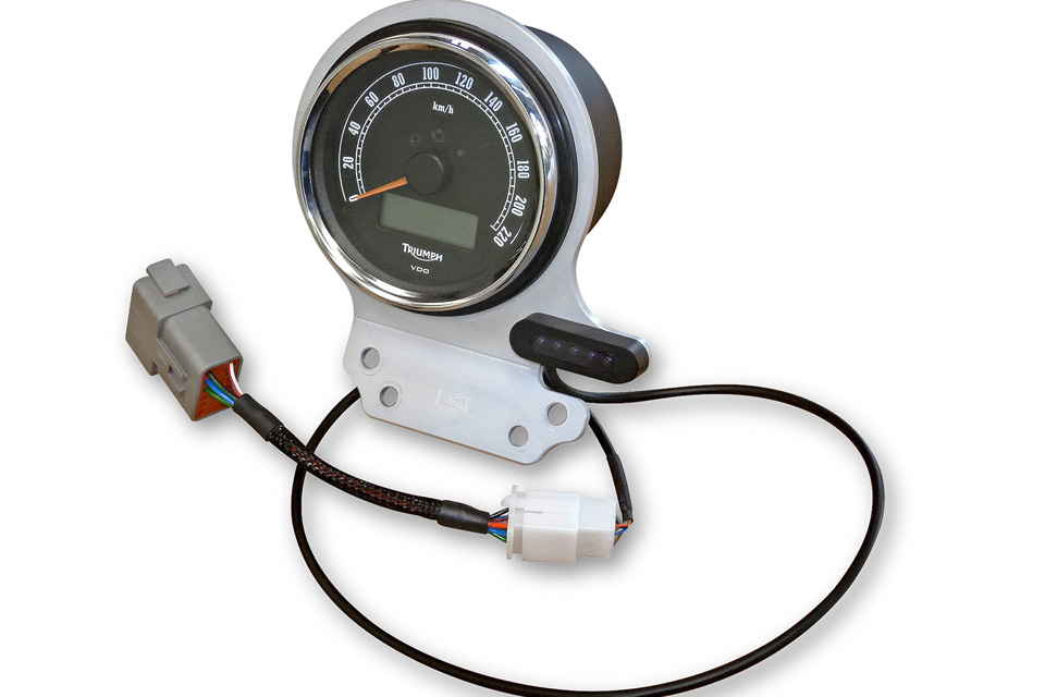 LSL Instrument Panel for Triumph Scrambler/Bonneville 2006-