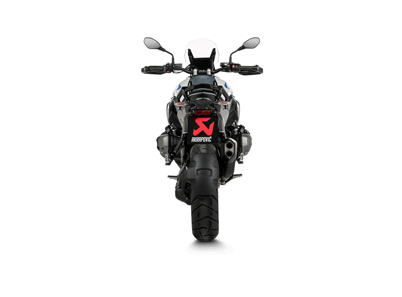 Akrapovic Slip-On Line (Titanium) Black Version Exhaust for BMW R1300GS, Adventure, 2024-, R1300 R, RS, 2025-