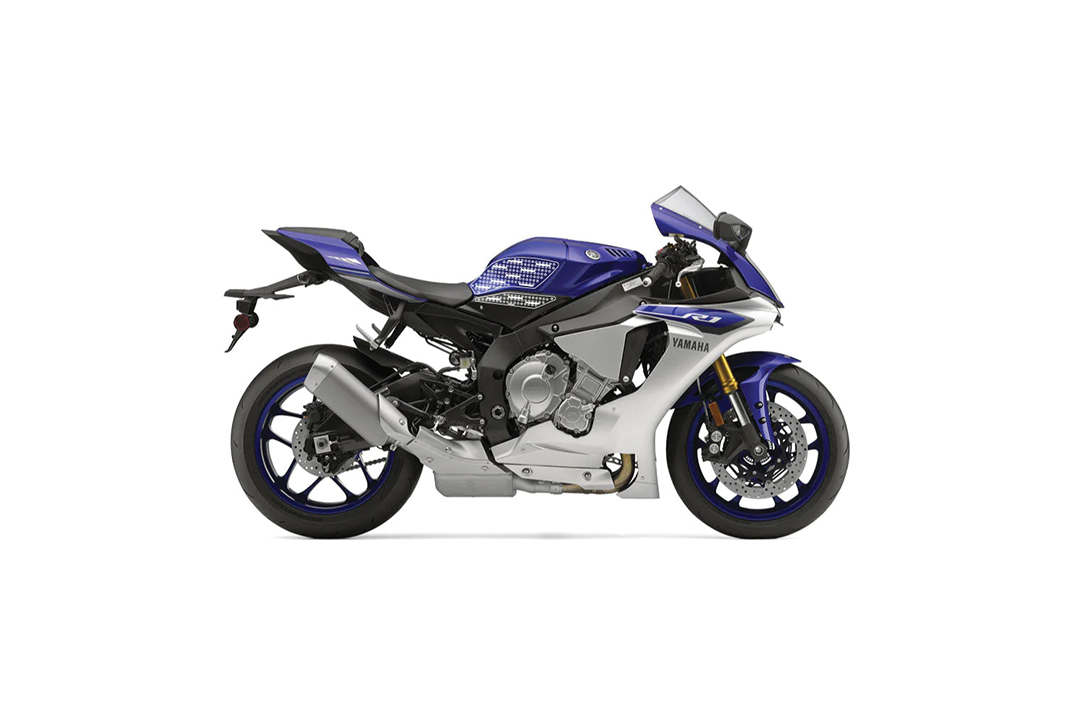 Stompgrip hybrid, Volcano, for Yamaha YZF-R1(M), 2015-2025
