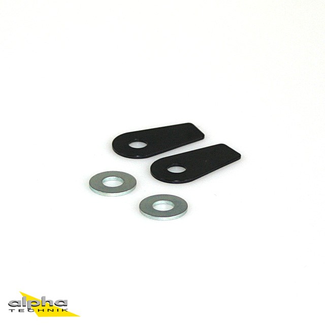 Adapter Plates for Mounting LED Mini flasher light, turn signal fronts for BMW S1000RR K10