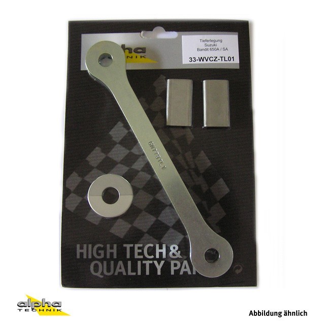 alpha Technik Lowering Kit 40mm for Suzuki Bandit 650A, SA; Type WVCZ; Model Year 2009-