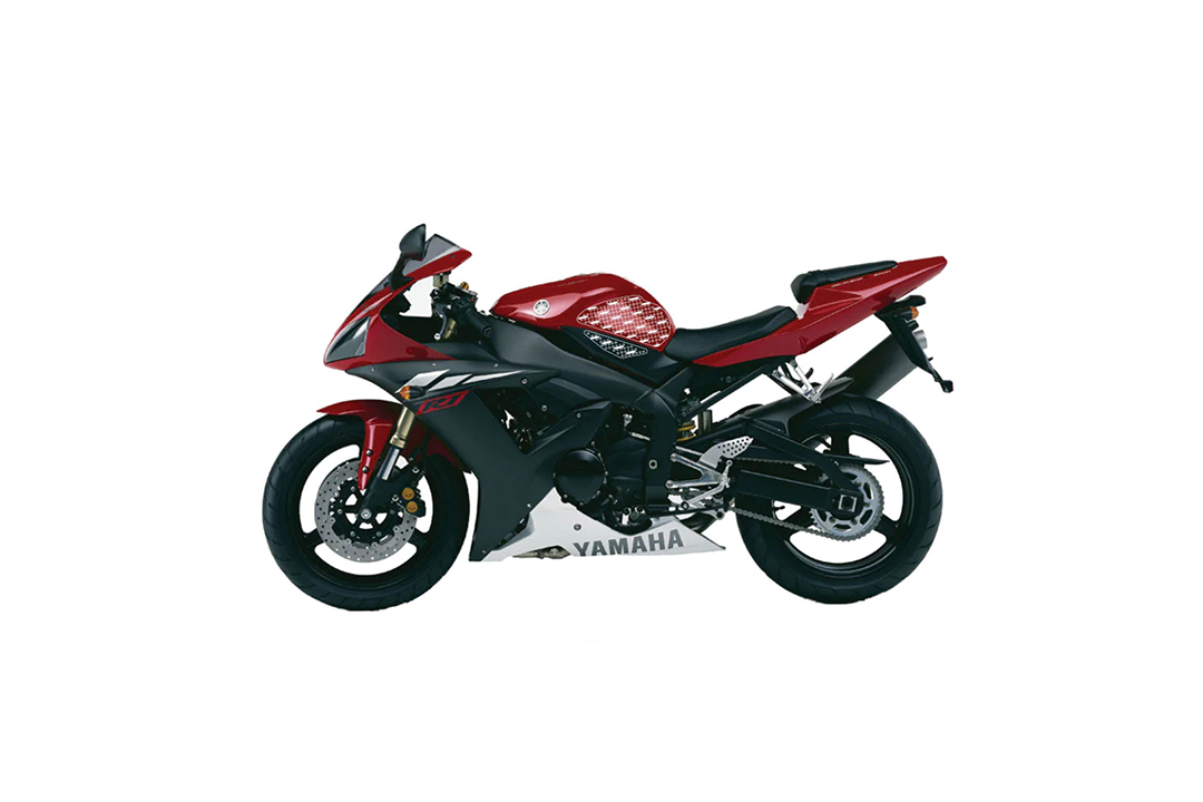 Stompgrip hybrid, Volcano, for Yamaha YZF-R1, 2002-03