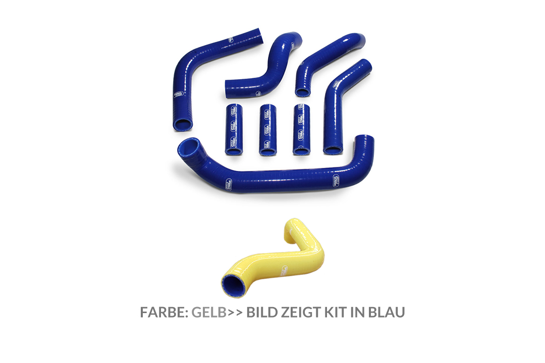 SAMCO SPORT Silicone Hose Kit Yellow for Suzuki GSXR750W GSXR1100W Model Year 1992-1998