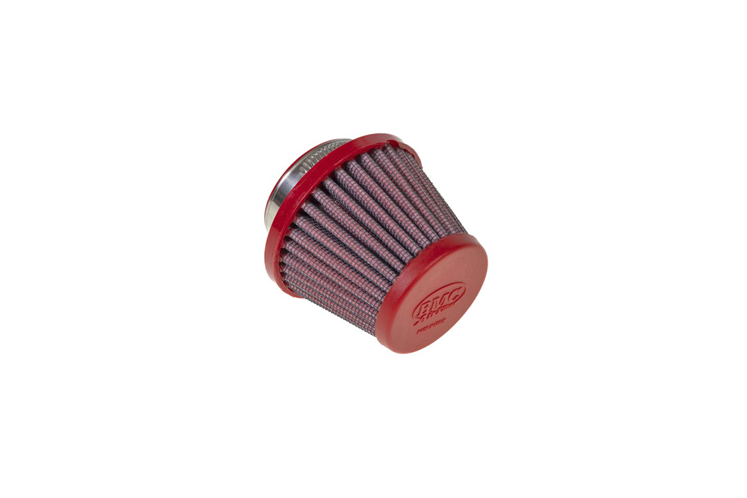 BMC Conical Sport Air Filter, 41 mm Diameter, 60 mm Length; Plastic Cap