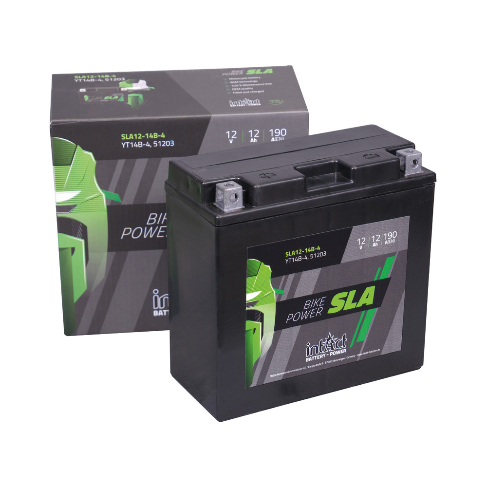 Intact Sealed AGM Battery YT14B-4