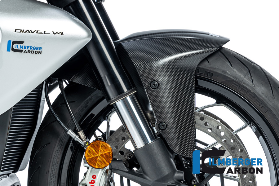 Ilmberger Carbon Fender fronte, matt, Ducati Diavel V4, 2023-