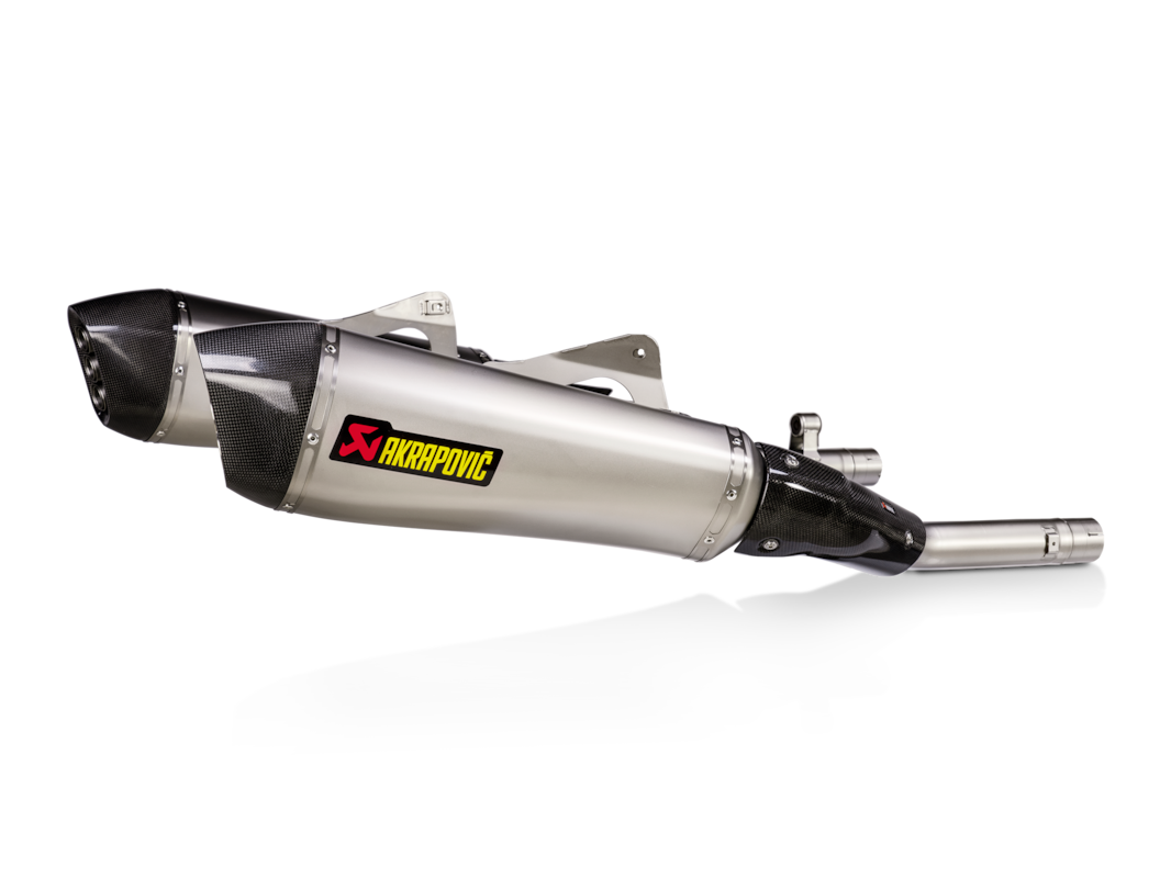 Akrapovic Slip-On Line (Titanium) Exhaust for BMW K1600GT/GTL Model Year 2025-2025