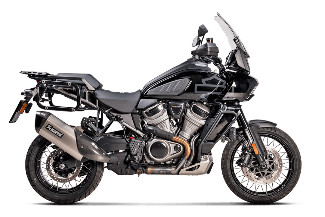 Akrapovic Slip-On Line (Titanium) Exhaust Harley-Davidson Pan America 1250 from model year 2022-