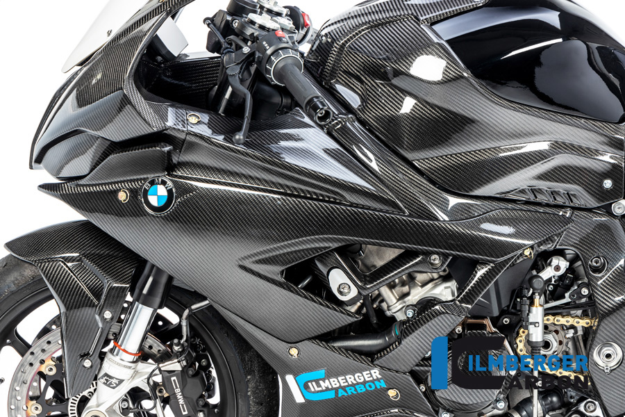 Ilmberger Carbon Fairing Side Panel left side L/S Racing, Glossy, BMW S1000RR 2019-2022