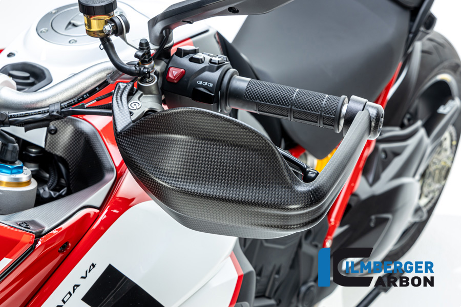 Ilmberger Carbon Handguard left side L/S, matt, Ducati Multistrada V4 2020-