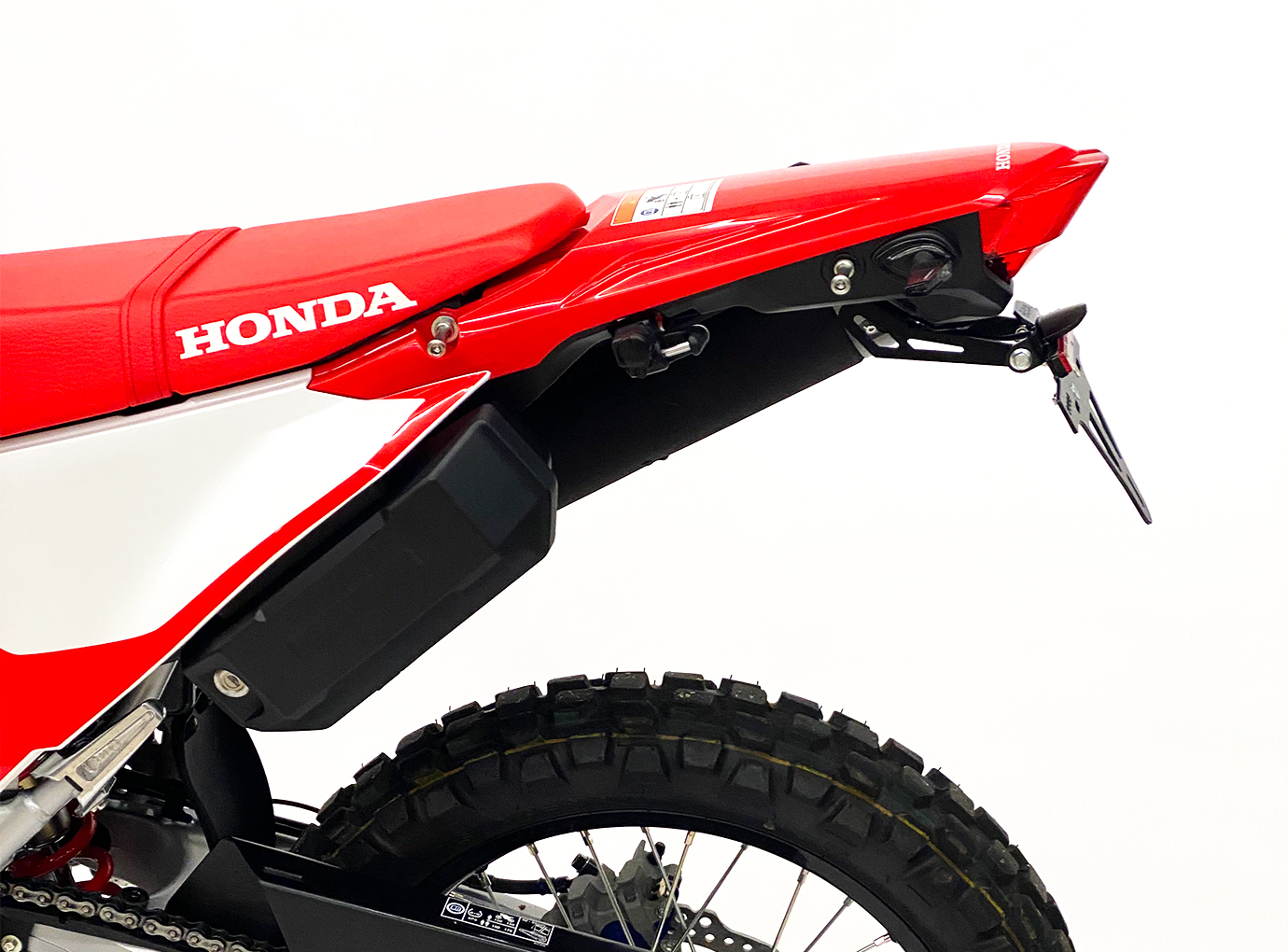 alpha Technik Number Plate Holder for Honda CRF300L / CRF300LA Rally, Type ND16, Model Year 2021-