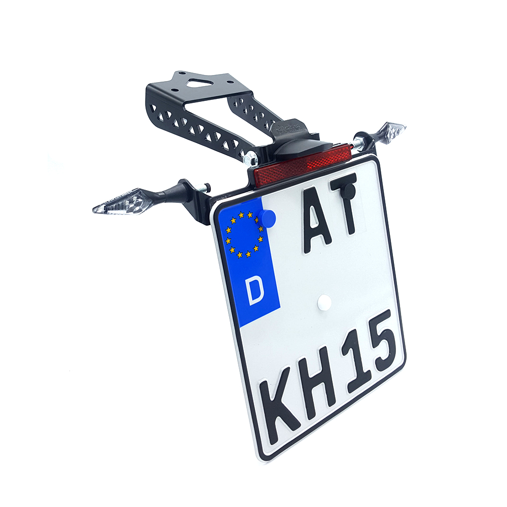alpha Technik Number Plate Holder for Suzuki GSX-S1000S Katana; TYPE WDG0; Model Year 2019-