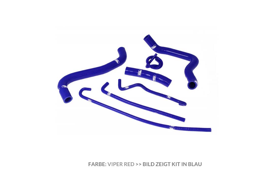 SAMCO SPORT Silicone Hose Kit viper red for Suzuki GSXR1000 Model Year 2005-2006