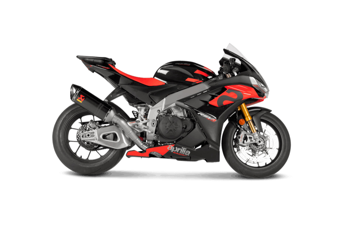 Akrapovic Evolution Line (Carbon) exhaust system for Aprilia RSV4 and Tuono V4 from model year 2021-