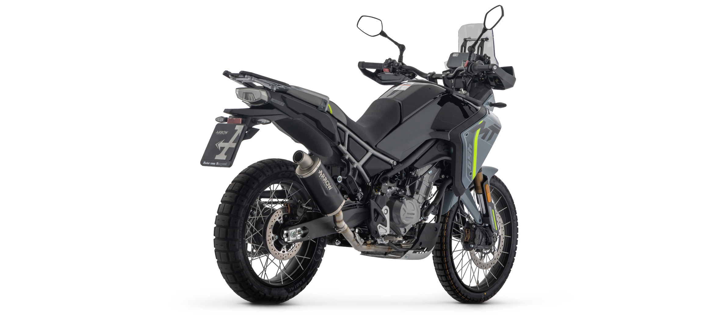 ARROW INDY RACE EVO Titanium Exhaust for CF Moto 450MT 2025-