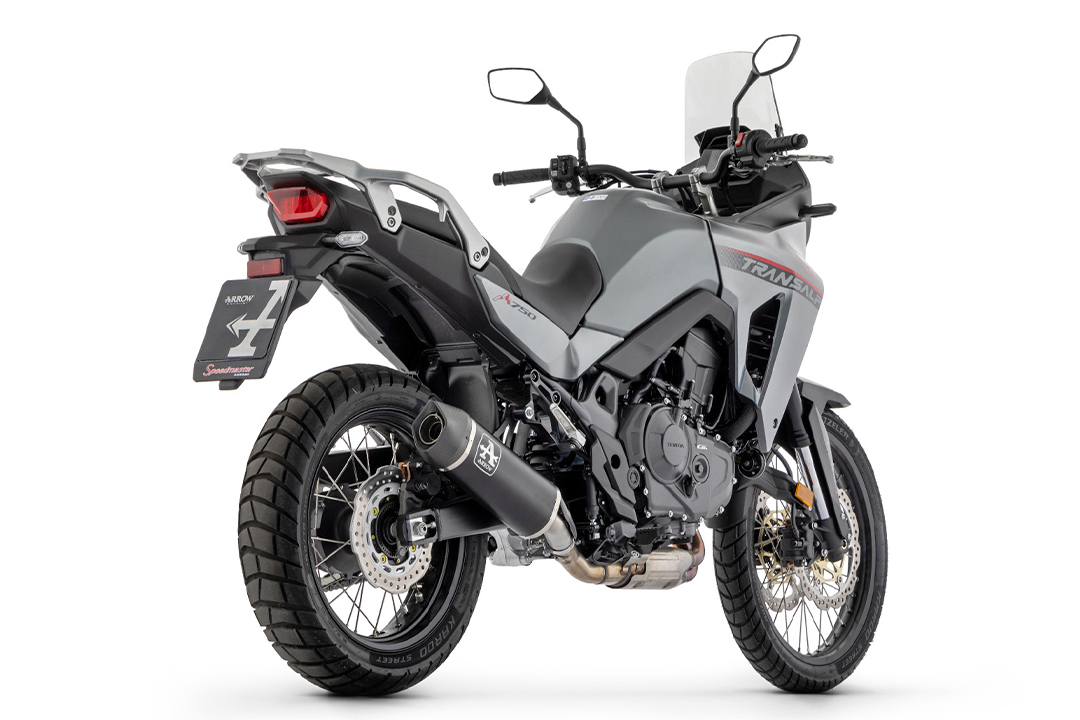 ARROW INDY RACE DARK Aluminium Exhaust for Honda XL 750 Transalp Model Year 2023-