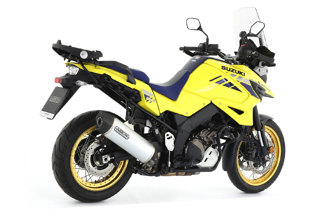 ARROW MAXI RACE TECH Exhaust for Suzuki DL1000 V-Strom 2014- V-Strom 1050 2020- in Aluminium