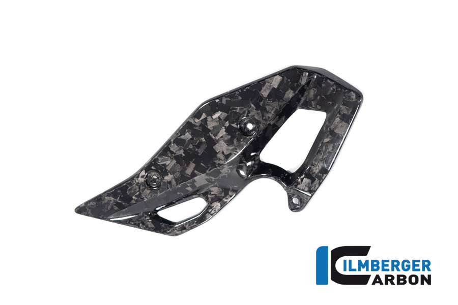 Ilmberger Carbon Heel Guard left side L/S, Black Diamond Carbon, glossy, BMW R1300GS 2023-