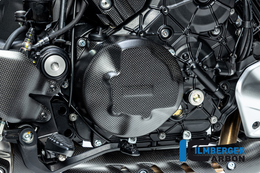 Ilmberger Carbon clutch cover cover, matt, Ducati Multistrada V4 Pike's Peak 2022-, Diavel V4 2023-