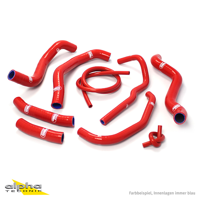SAMCO SPORT Silicone Hose Kit, Red, for Honda CB1300 Model Year 2003-2009