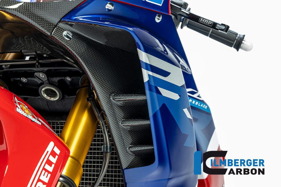 Ilmberger Carbon Fairing Side Panel left side L/S, glossy, for Honda CBR1000RR-R Fireblade (SP), SC82, from 2020-
