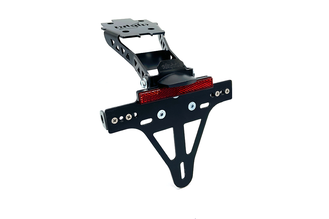 alpha Technik Number Plate Holder for Suzuki GSX-S1000 and GSX-S950, Type WEK0, WEK1, WEK2, Model Year 2021-