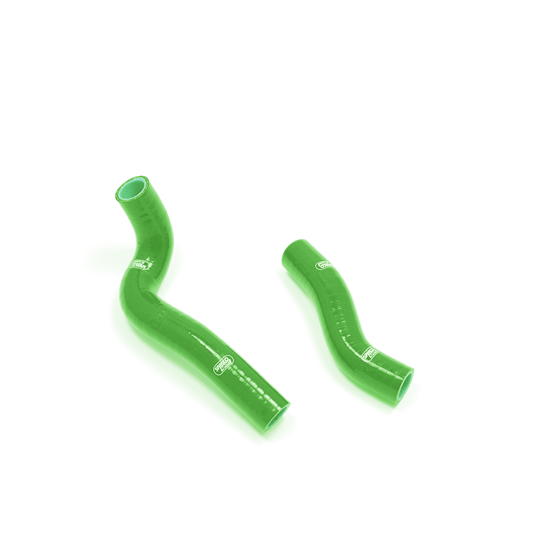 SAMCO SPORT Silicone Hose Kit green for Kawasaki Ninja 400 Z400 model year 2018-2023
