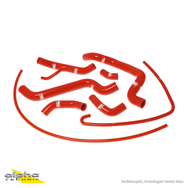 SAMCO SPORT Silicone Hose Kit Red for Ducati 848 1098 R S 1198 R S Model Year 2007-2014