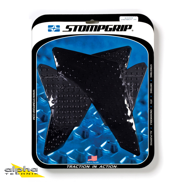 Stompgrip black, Volcano, for Honda MSX125, 2014-2015