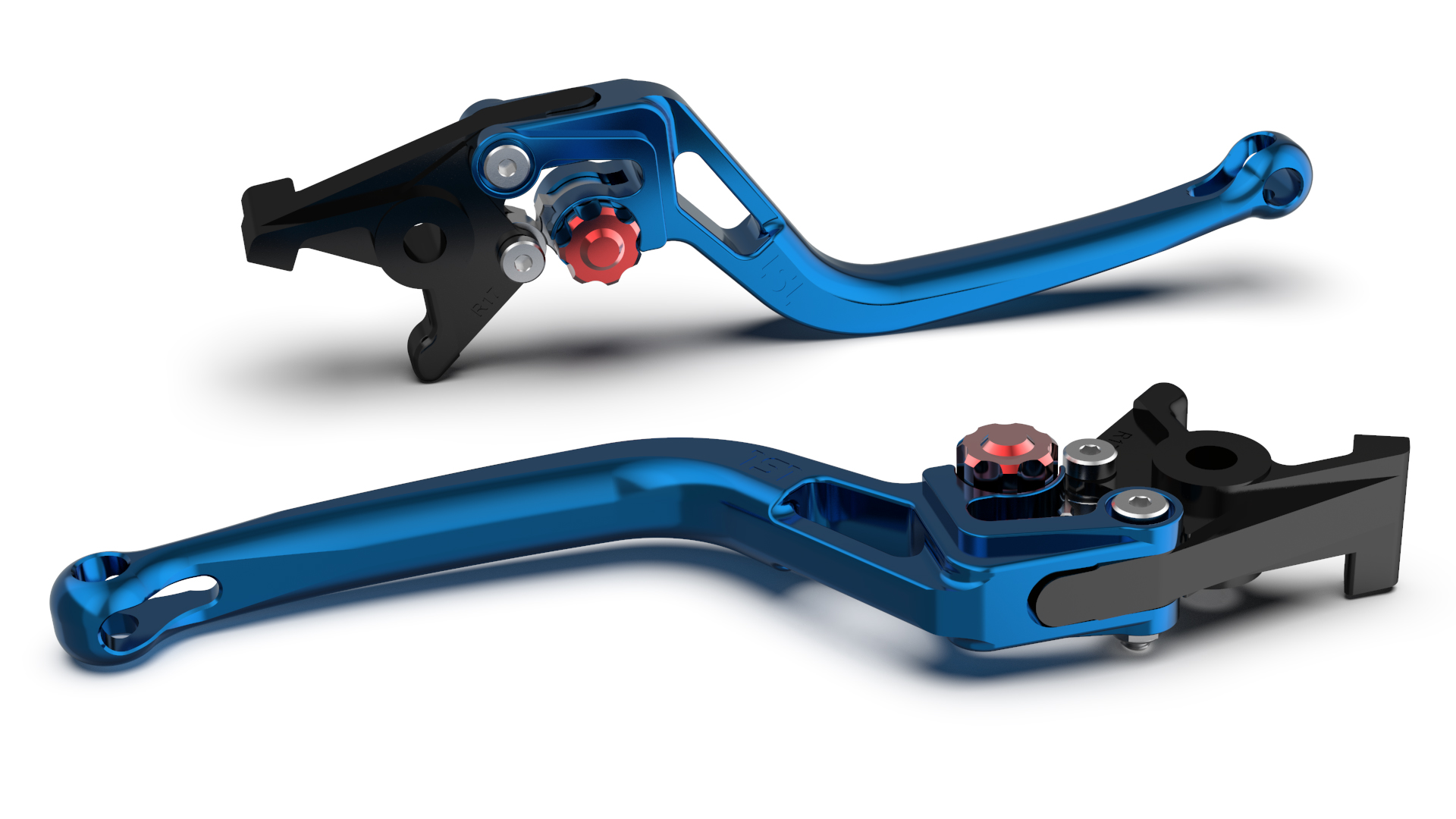 LSL BOW R82 Brake Lever, blue/red