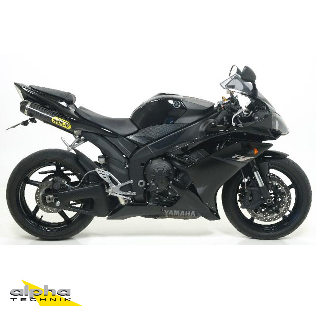 ARROW THUNDER Exhaust for YZF-R1 2007-2008, Carbon
