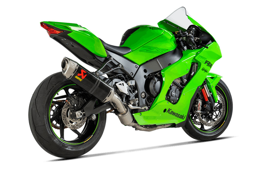 Akrapovic Optional Link Pipe (SS) for Kawasaki Ninja ZX-10R from model year 2021-