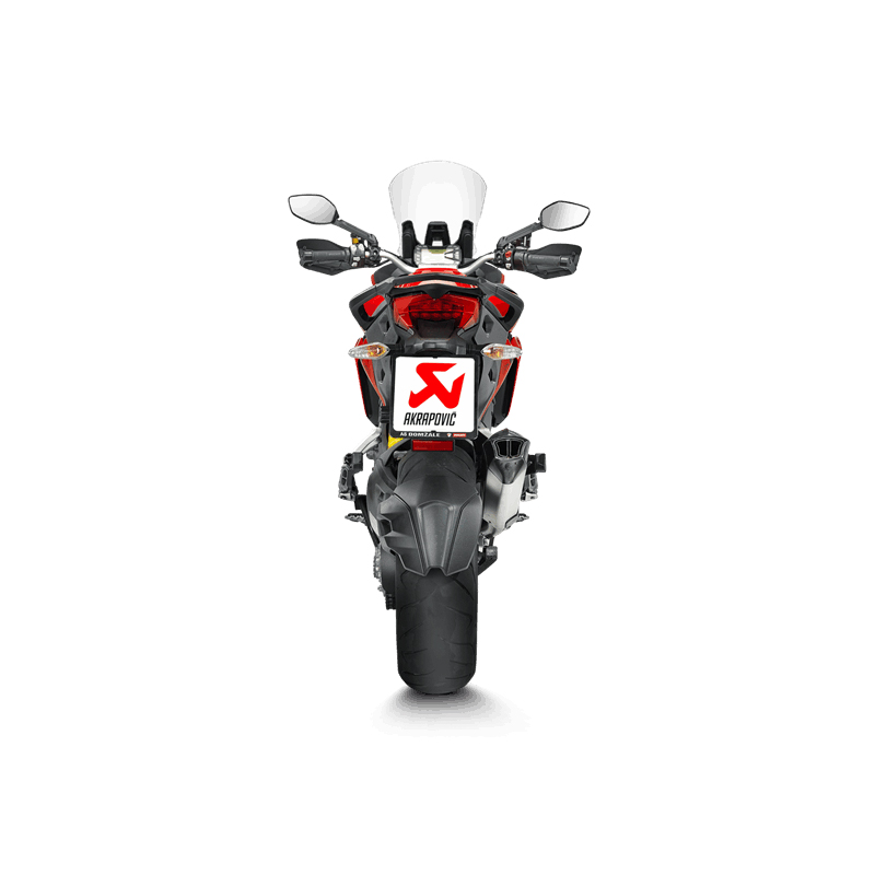 Akrapovic Slip-On Line (Titanium) silencer for Ducati Multistrada 1200 year 2015-2017