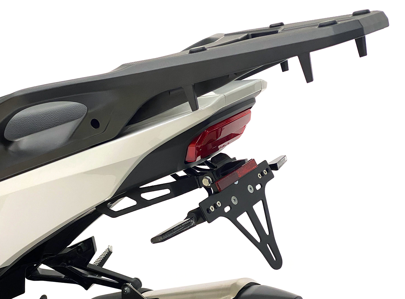 alpha Technik number plate holder for Honda NT1100, Type SC84, model year 2022-