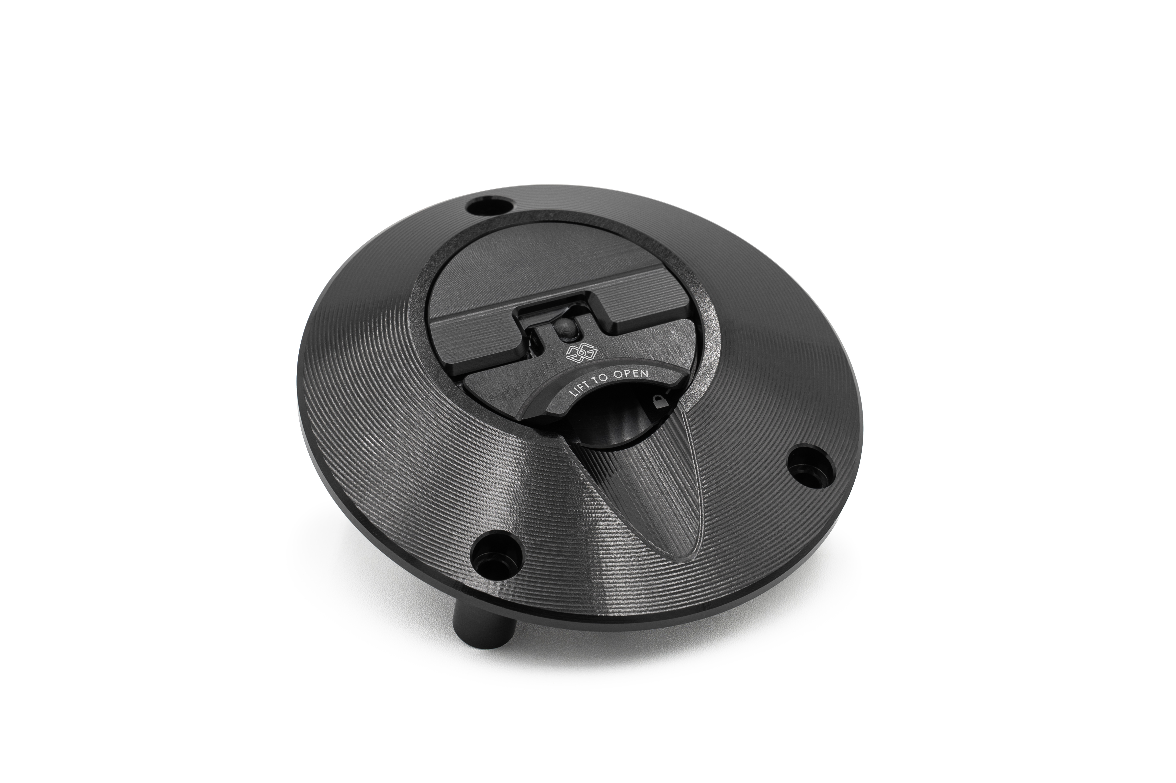 Gilles FCAP2 Qucik-Release Tankdeckel, schwarz, für verschiedene Suzuki-Modelle 