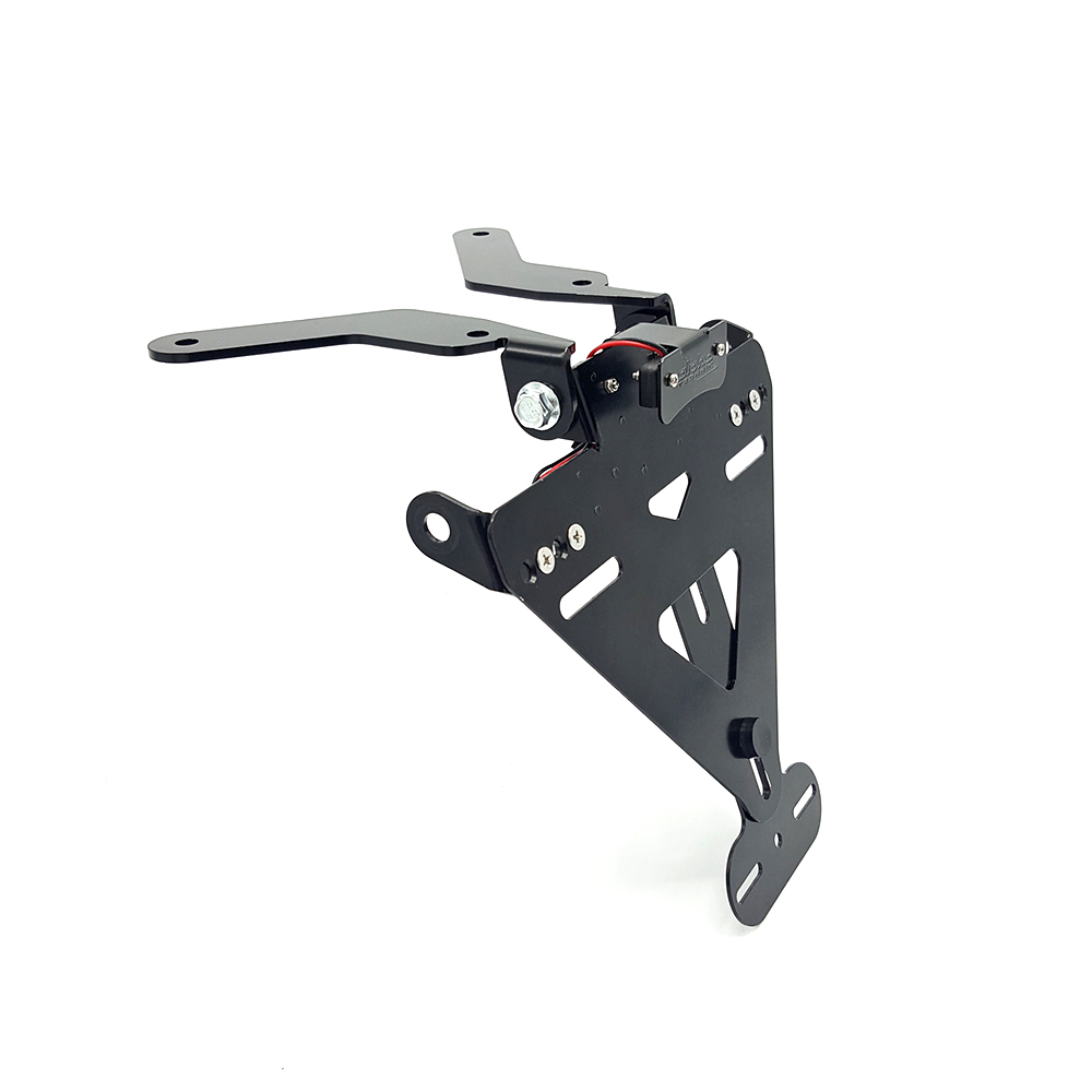 alpha Technik Licence Plate Holder for Kawasaki Z750, Z1000, ZR750L, ZRT0; Type ZR750L; Model Year 2007-
