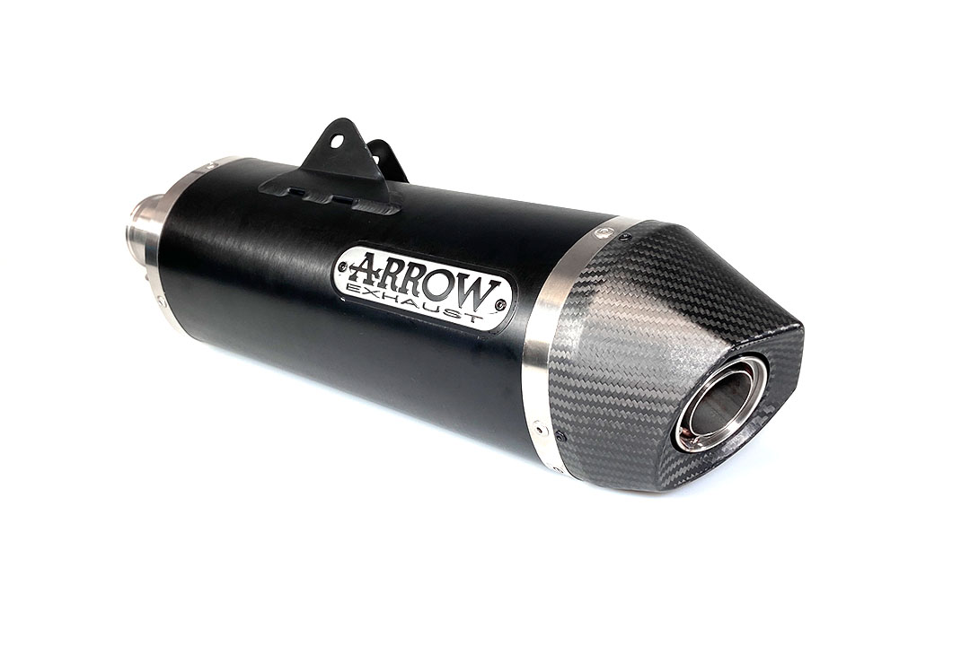 ARROW RACE TECH exhaust for KTM 690 Enduro / Enduro R / SMC / SMC R 2009- in aluminium, black