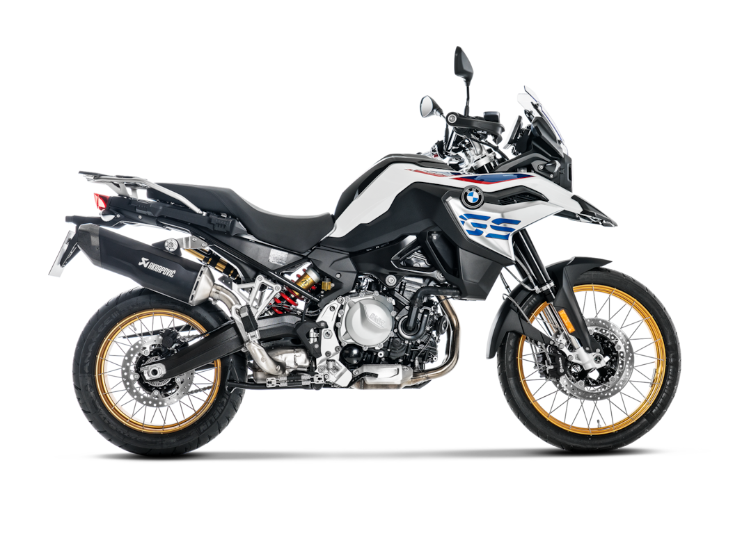 Akrapovic Slip-On Line (Titanium) silencer for BMW F800GS and F900GS / Adventure 2024-, F750GS and 850 GS/Aventure 2018-2023