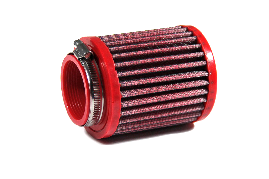 BMC Conical Sports Air Filter, 52 mm Diameter, 102 mm Length; Plastic Cover