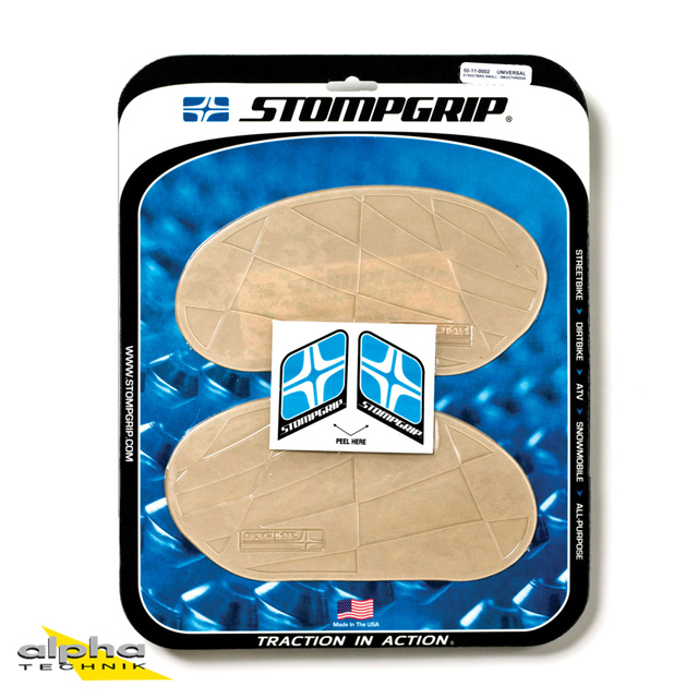 Stompgrip (frame) clear, Volcano, for Buell 1125R, 2008-2009, XB models (see compatibility list)