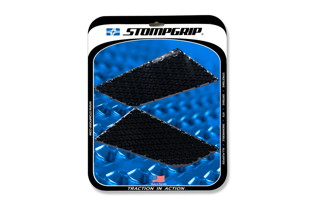 Stompgrip black, Icon, for Suzuki SFV650 Gladius, 2009-15