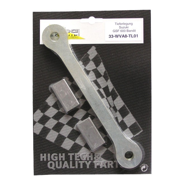 alpha Technik Lowering Kit 40mm Suzuki for GSF600 Bandit; Type WVA8; Model Year 2000-
