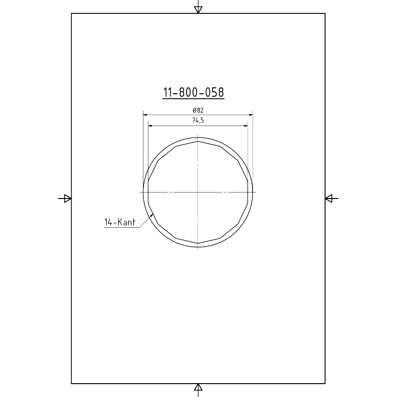 oil filter wrench BMW Original (14-point)