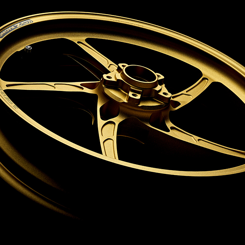 OZ Piega Conversion Kit 17" BMW R1200GS Gold incl. alpha Racing brake discs