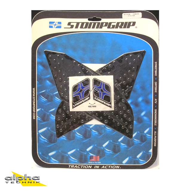 Stompgrip black, Volcano, for Yamaha FJR1300, 2003-2023