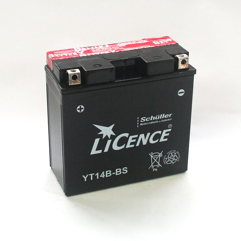 LICENCE Battery YT14B-BS (YT14-B4)