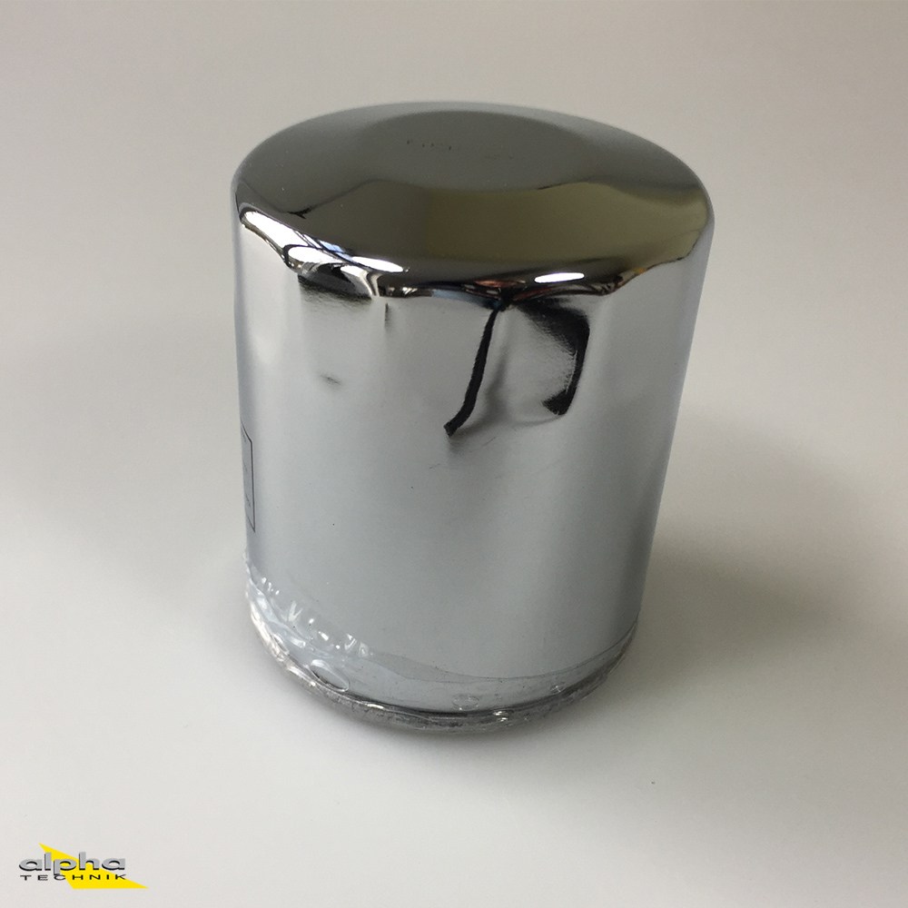 ENUMA oil filter chromed for various Harley Davidson models