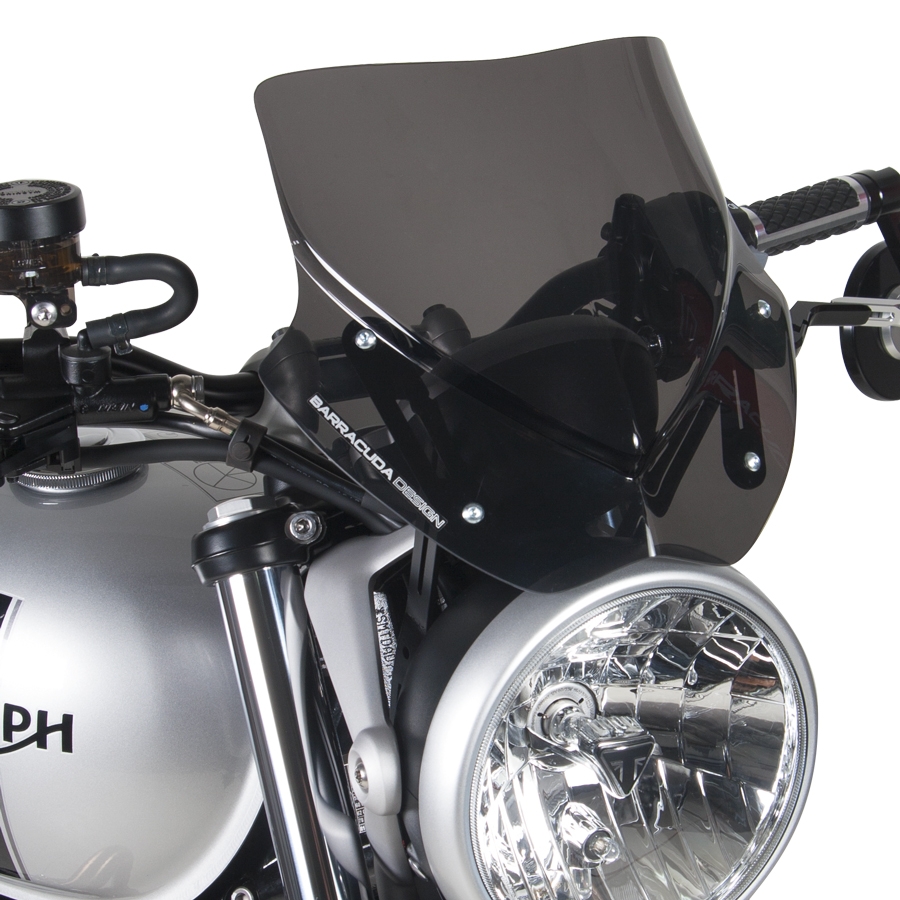 Barracuda Aerosport Plexiglass Windshield for Triumph Street Twin